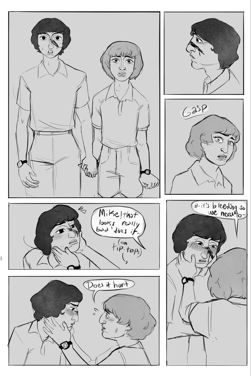 mishia43's tweet photo. Still thinking abt s3 byler secret dating and how their first kiss COULD have gone hghgjfhhhfjjfjffhjf https://t.co/mQZLHaCg37