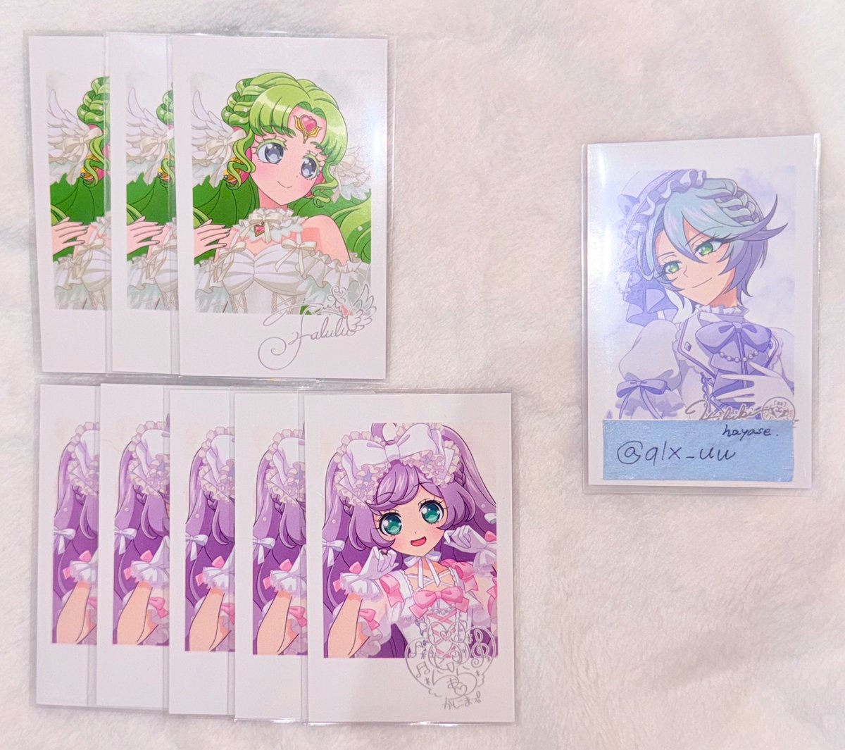 qlx_uw's tweet photo. 【交換】プリパラ　LAFARY　特典カード

⸜譲⸝
らぁら5、ファルル3

⸜求⸝
ひびき

まとめてを希望しているため、3点~のお取引を希望しております。
郵送または手渡し◎
お気軽にお声掛け下さい🌹 https://t.co/Di7ufAci8q