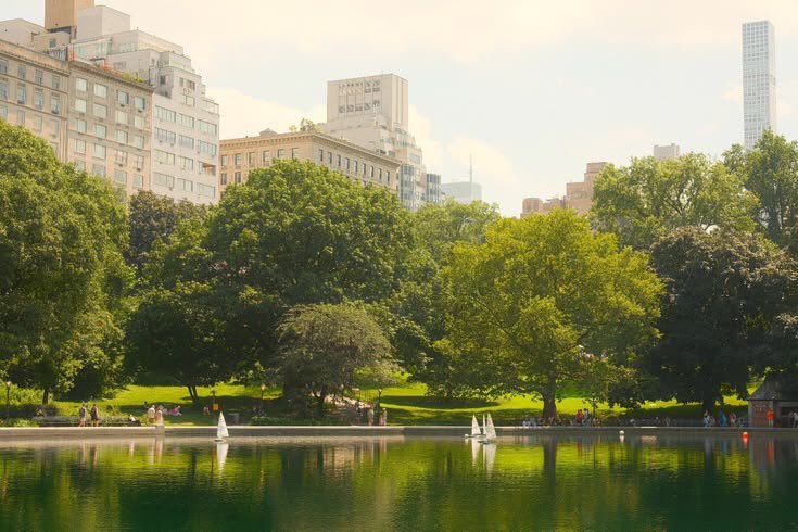 WhispersOftw's tweet photo. Even in the heart of the city, you can still find a glassy lake that reflects both nature and the towering skyline https://t.co/iiRscFslsH