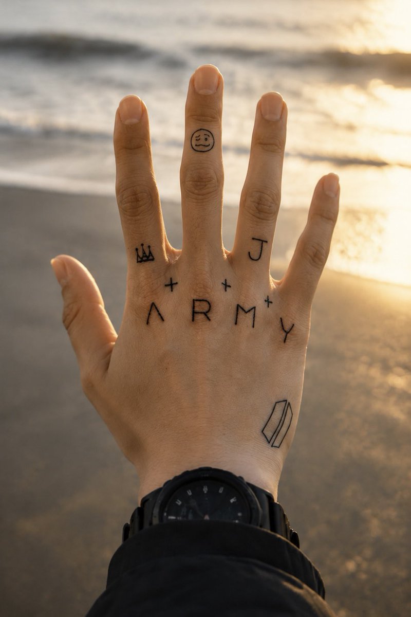 inkartlink's tweet photo. ✨ K-pop inspired. Minimal. Stylish.
Love the tattoo look but not ready for forever?
Try our BTS-inspired temporary tattoos — realistic, skin-friendly, and easy to switch up your style anytime.
https://t.co/LIsiwduVza
#TemporaryTattoo #KpopStyle #TattooStyle #INKARTLINK https://t.co/pwjmFTEnfx