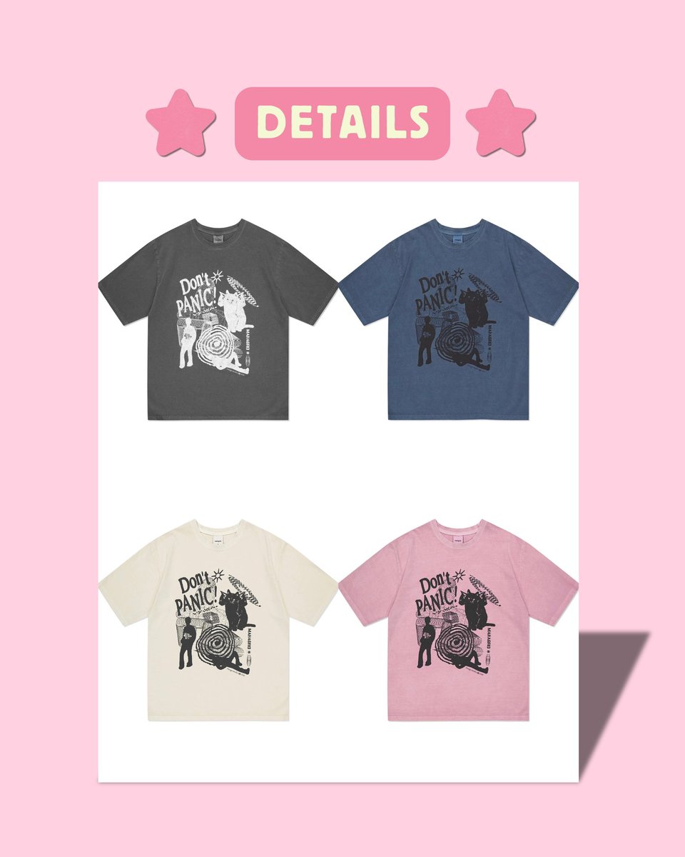 daferashop's tweet photo. ✰ OPEN PO KOREA ✰

MAHAGRID Don’t Panic Pigment Tee

💰605K | DP 400K

avail 4 warna [charcoal, navy, beige, pink]

More Catalog : https://t.co/eimp9gOZOq

✅ GO Line
✅ Pelunasan by Shopee
✅ Packing 
❌Adm Shopee
📍Bekasi

Form order : by dm https://t.co/VC89PJ3nQk