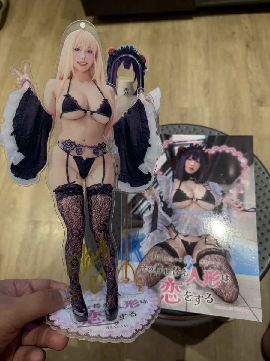 PathSongprasert's tweet photo. I’am so happy to meet you
I’ve been hoping we’d get to meet someday, and it finally happened.
Hope to see you again @haneame_cos https://t.co/D9rpt8GF0G