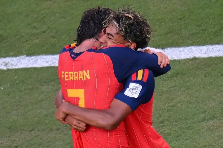 UTDNovem9's tweet photo. Congratulations to Spain🇪🇸🇪🇸
#WorldCupFinal #worldcup #WorldCup2026 #2026FIFAWorldCup #footballseason #Amfal https://t.co/9GZ06fBKRp