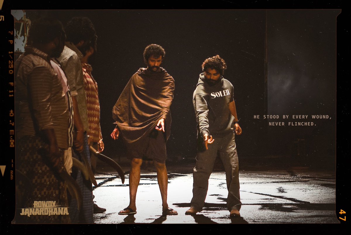 ChinnuRadhi's tweet photo. From heartwarming stories to high-octane rowdyism, your journey inspires. Have an epic birthday Sir!

#RowdyJanardhan #RaviKiranKola #VijayDeverakonda https://t.co/MI0A6z36Zn