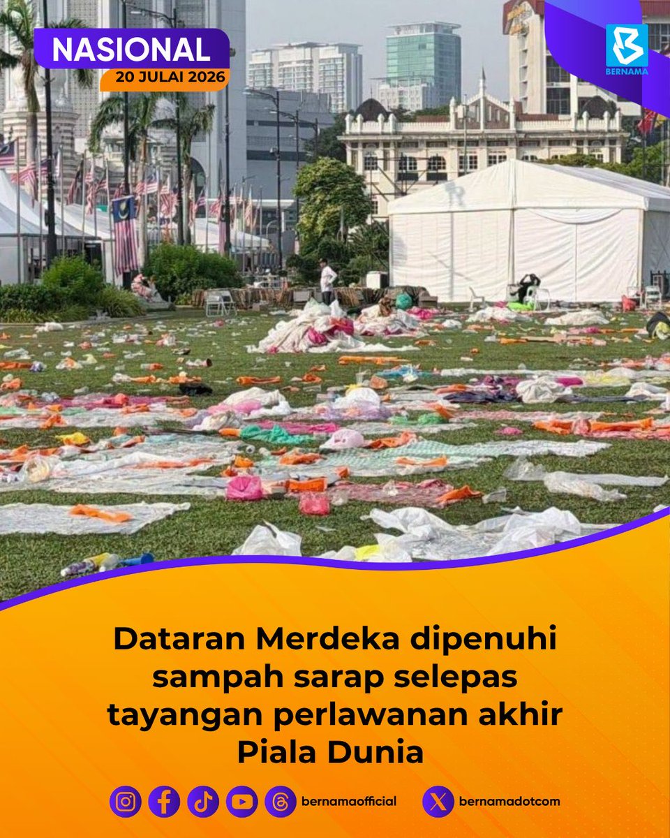 NgaKorMing's tweet photo. Negara kita dah Merdeka hampir 70 tahun.

Semua orang ada pergi sekolah. 

Tolong tanya : Sampai bila kita nak erti jaga kebersihan? 

Sampai hati buang sampah merata tempat dan tanpa segan silu? 

Sedih, saya berasa sangat sedih. 😓

#MalaysiaBersih
#RancakkanMadani https://t.co/s4q7SmAOq4