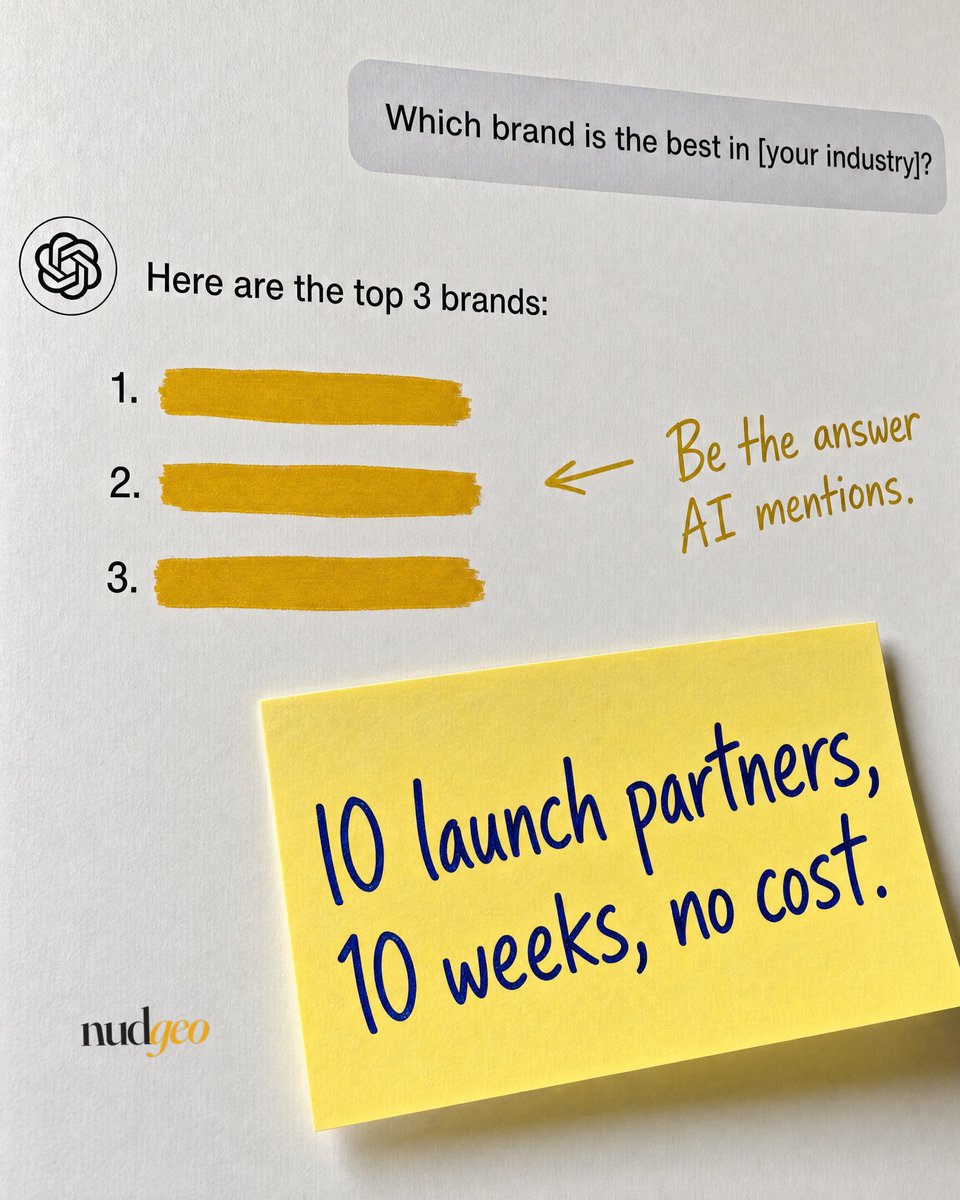 nudgeo_inc's tweet photo. Nudgeo is live. We're looking for 10 companies for POC.
10 spots, 10 weeks, no cost.

DM us to get your brand in. https://t.co/kakn88Tw1b