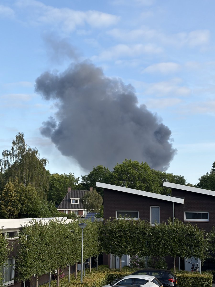 Zeer grote brand in Udenhout