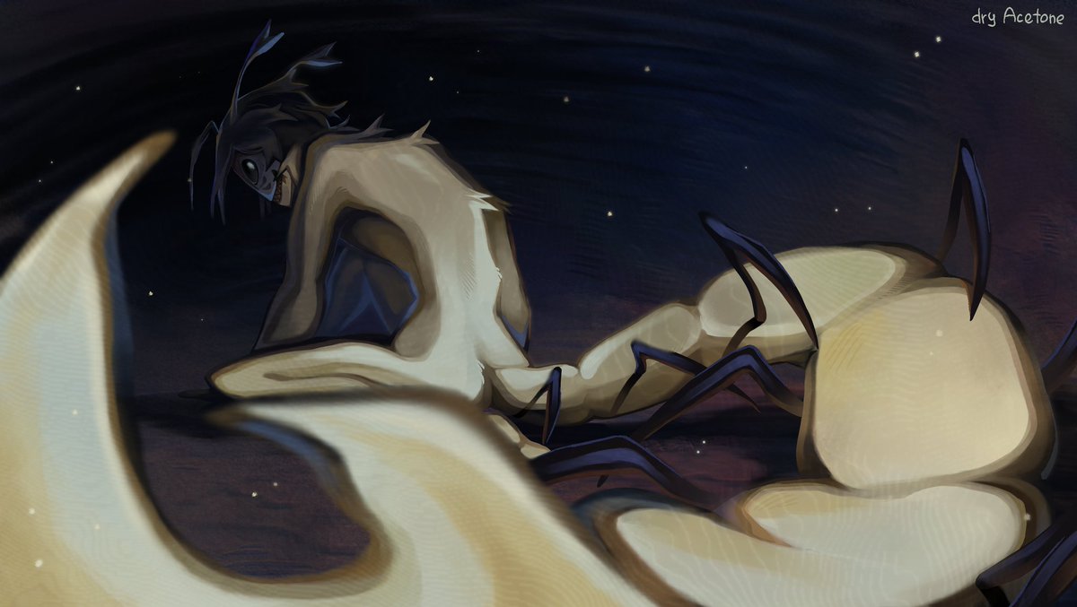 dryacetone's tweet photo. revenge on my friend!! @G1LL_G00RE 
#artfight2026 #artfightㅤ https://t.co/mWb3p5bOXK