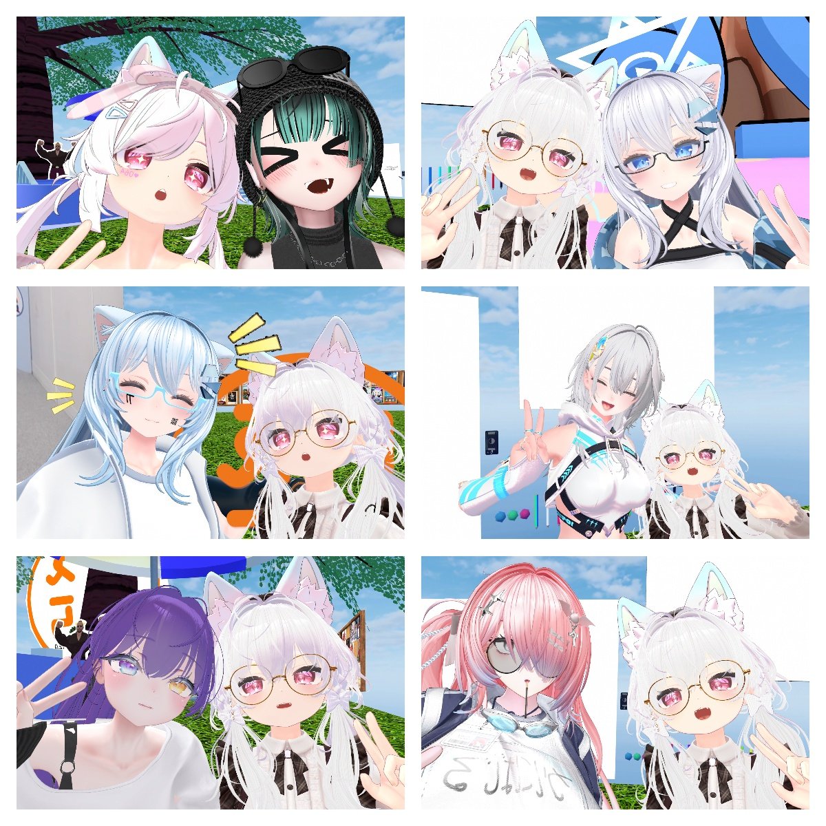fulmine_y's tweet photo. 今日のラジオ体操！！
#VRCラジオ体操 https://t.co/n6ICqHCmHt