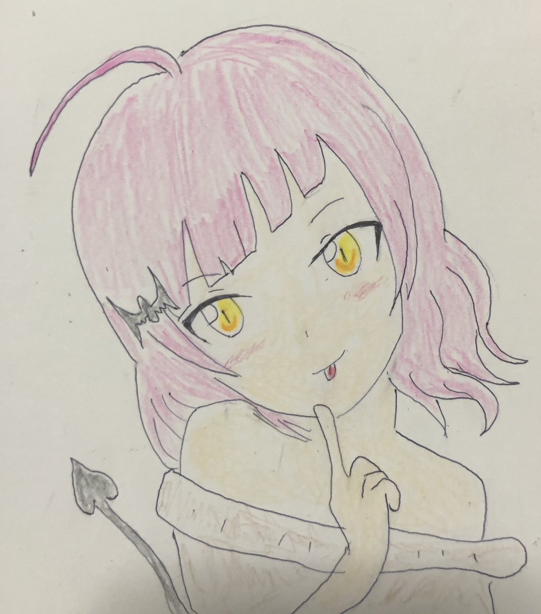 kozuekanade's tweet photo. わちゃわちゃしてて遅れてしまいました。
昨日は、女夢魔もえの誕生日でした
敵キャラ必要だろって考えたので適当に考えたんですが、るかくんがめっちゃ描いてくれるんでメインメンバーに昇格
今ではこずえちゃんに深く関わる重要キャラです！ https://t.co/EDDNuPsyaZ