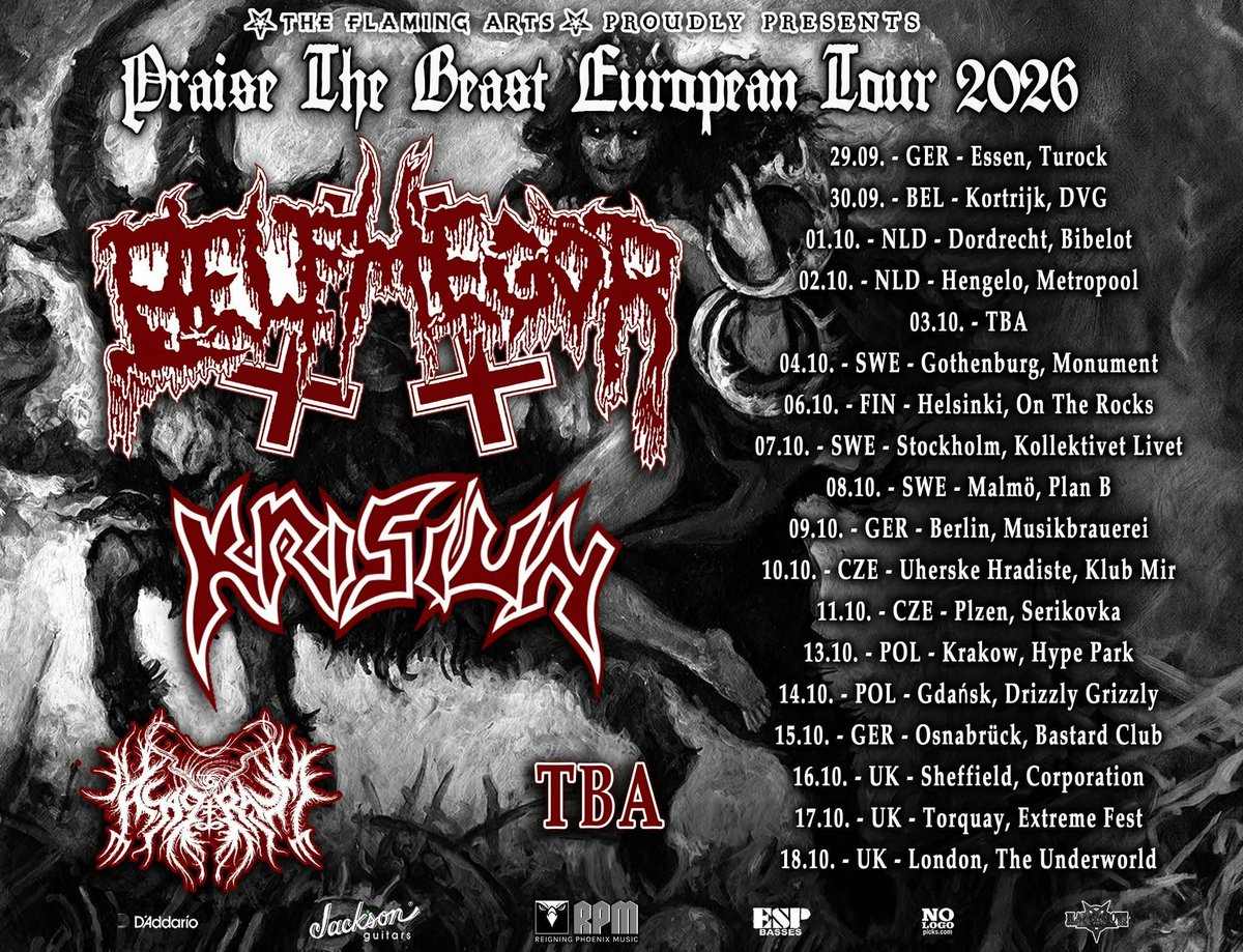 ColdStar1985's tweet photo. Belphegor in September 🔥 https://t.co/iUOBXngzc1