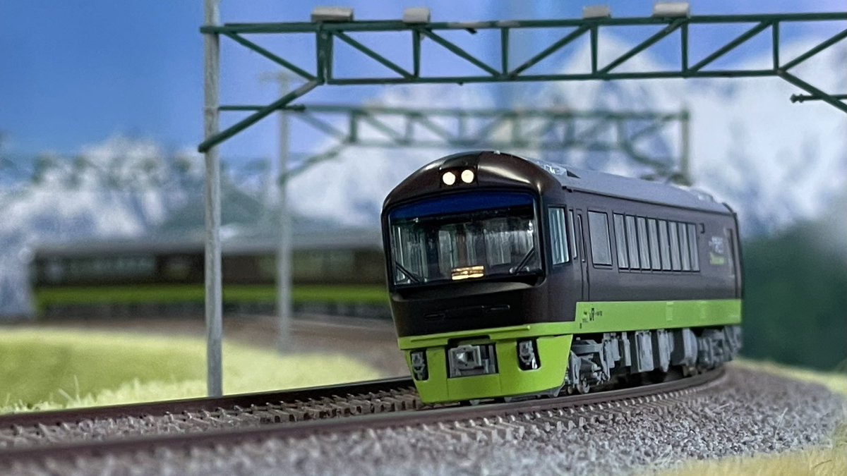Re_Color_train's tweet photo. 【東京・本店4階】昨日ご来店のお客様⑩

リゾートやまどり

※ 3-5番線使用

#リカラー #Re_Color #鉄道模型 #ｎゲージ  #レンタルレイアウト https://t.co/lUwKj8j1mk