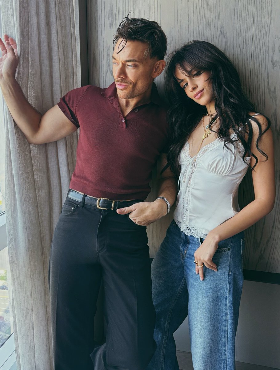 TheCamilaDaily's tweet photo. Camila Cabello with Dimitri for the FIFA World Cup final 🤍

IG: dimitrishair https://t.co/7DbWipCNKS