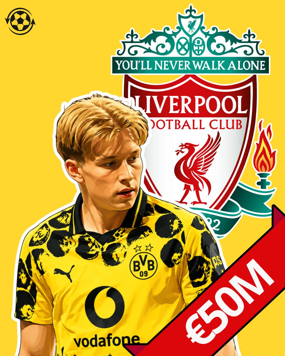 DeadlineDayLive's tweet photo. 🚨 Liverpool have made Borussia Dortmund defender Daniel Svensson a concrete transfer target this summer.

Arsenal are also interested in the Sweden international, who can play at left-back, wing-back or in midfield.

Dortmund value Svensson at up to €50M and have him under contract until June 2029.

(Source: @caughtoffside)