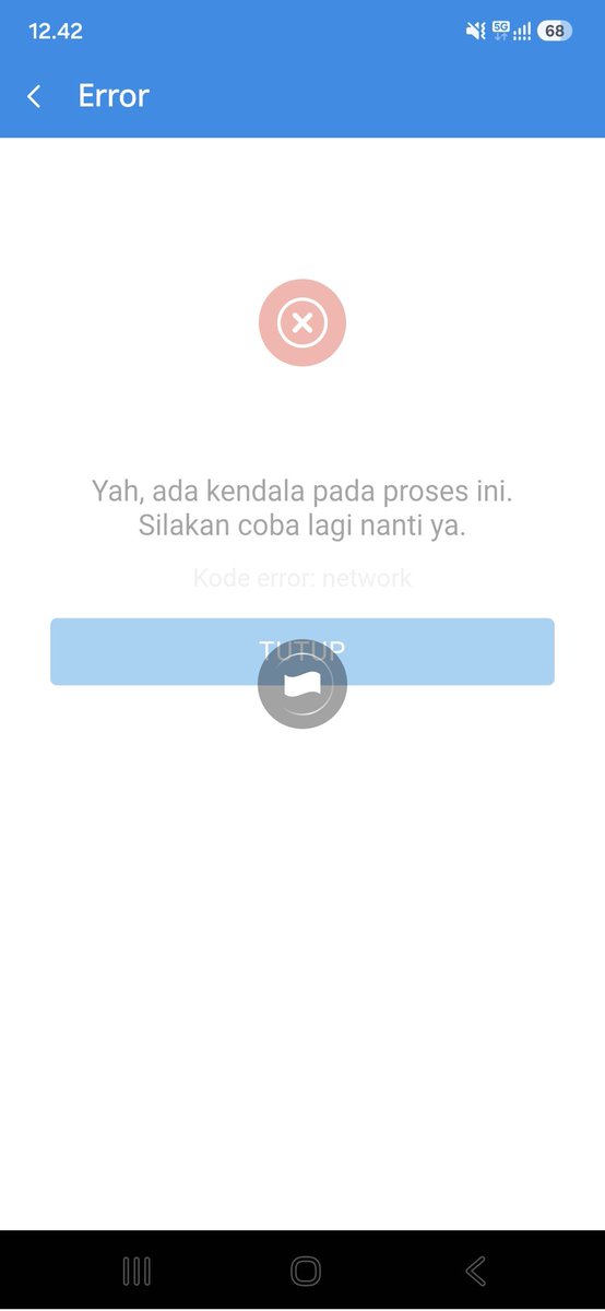 MFSYAH06's tweet photo. Dana eror https://t.co/3z0iUXj1Rx