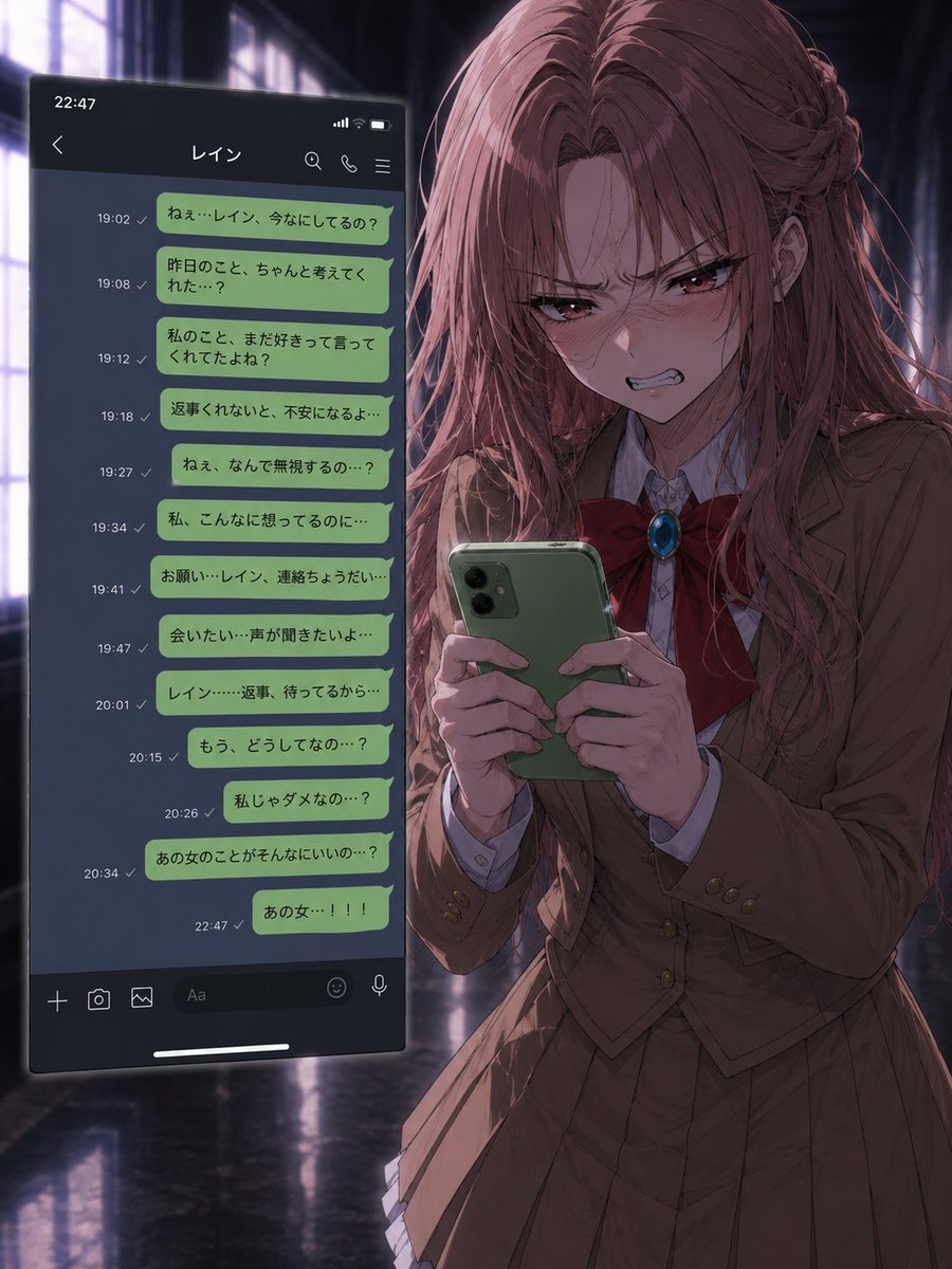 subaru_aoshima's tweet photo. レイン・ヘイズ×綾瀬モモコ×橘アオイ
(全てネタ衣装Ver.)

『恋はデスゲーム』

通常カラーで製作しようとしたけど
やっぱりデスゲーム感がほしくて今回だけは色違いです…w
#AIイラスト
 #オリジナルキャラクター 
#AIイラスト好きと繋がりたい
#スバルと愉快な仲間たち https://t.co/8ikxItgcCE