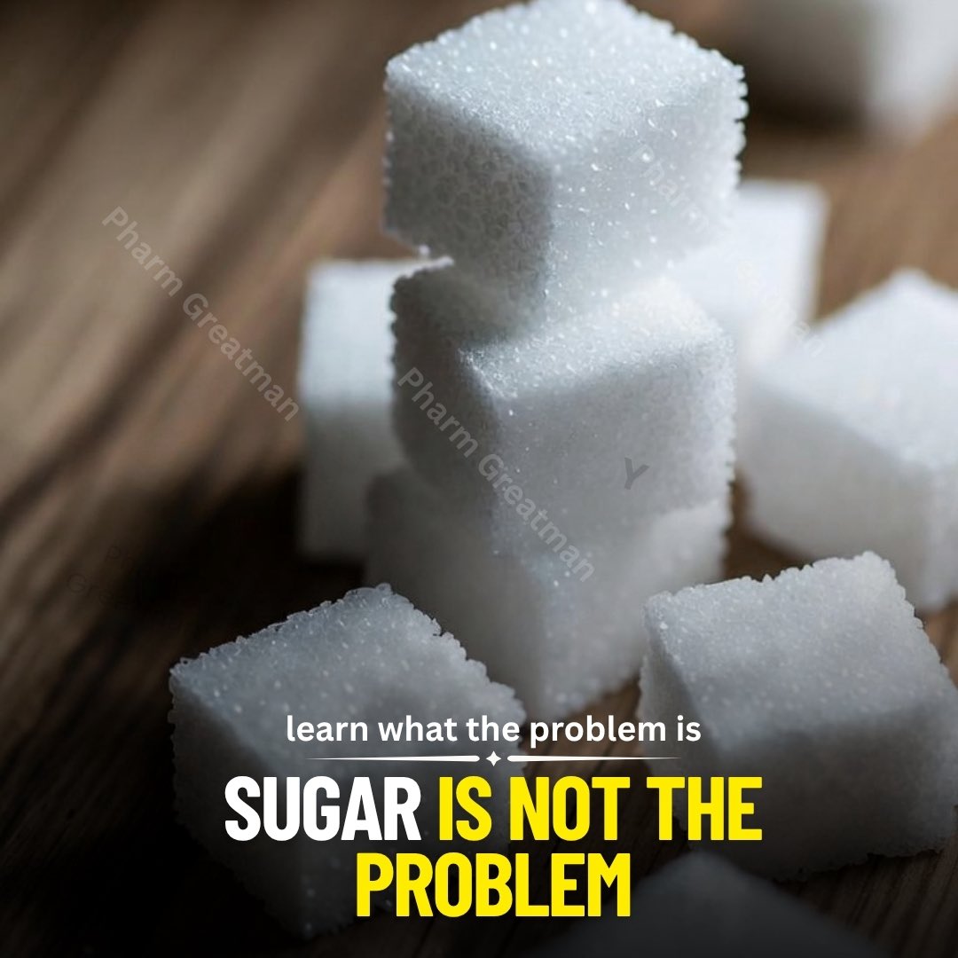 OGreat6's tweet photo. Sugar is NOT the real enemy.

The biggest threat to your health is something you probably do every single day without thinking.

Most people blame sugar for diabetes, weight gain, and poor health.

But the truth is, your body can handle some sugar.

This is what it can’t 👇🏾 https://t.co/U69pn5O9EM