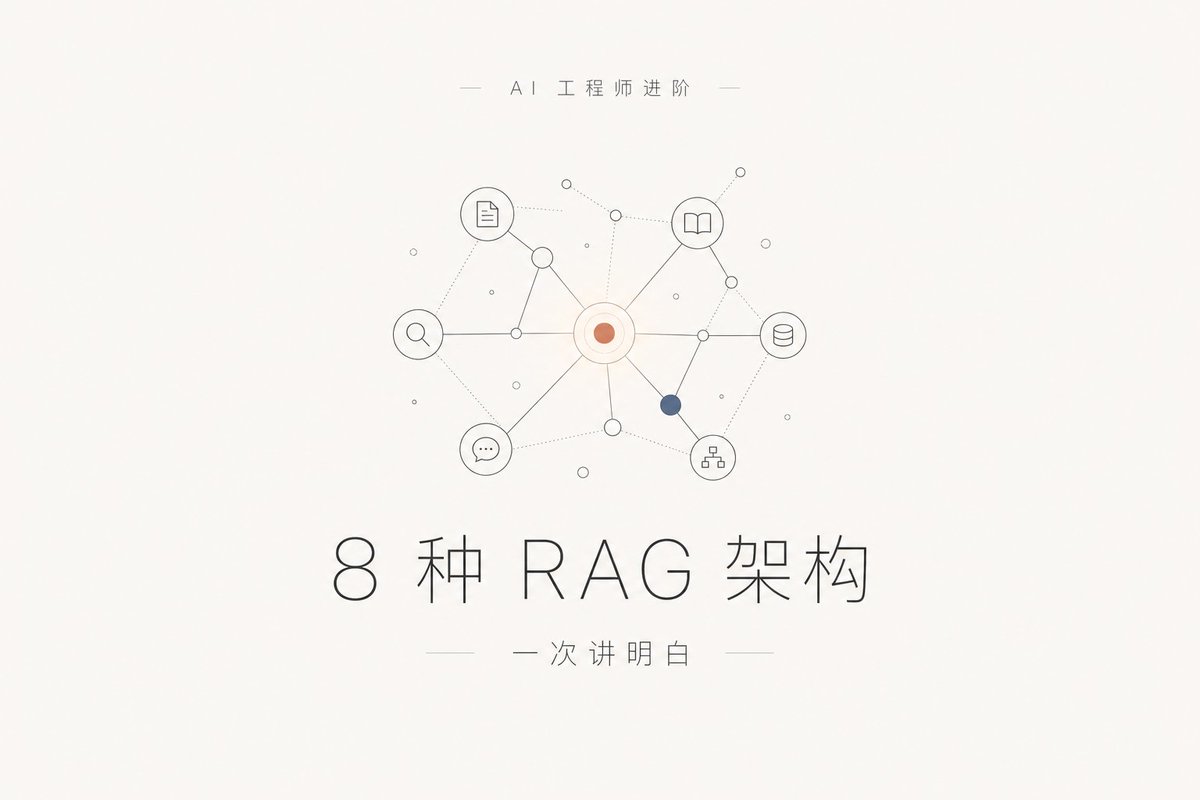 AI 엔지니어를 위한 8가지 RAG 아키텍처 완벽 정리 대표 이미지