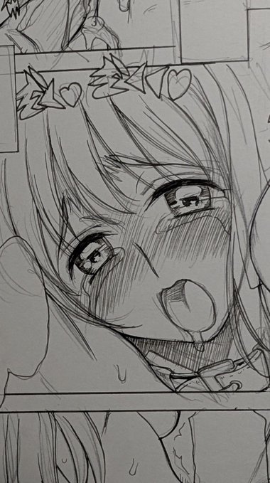 夏コミ新刊進捗です。 まだまだペン入れ途中です