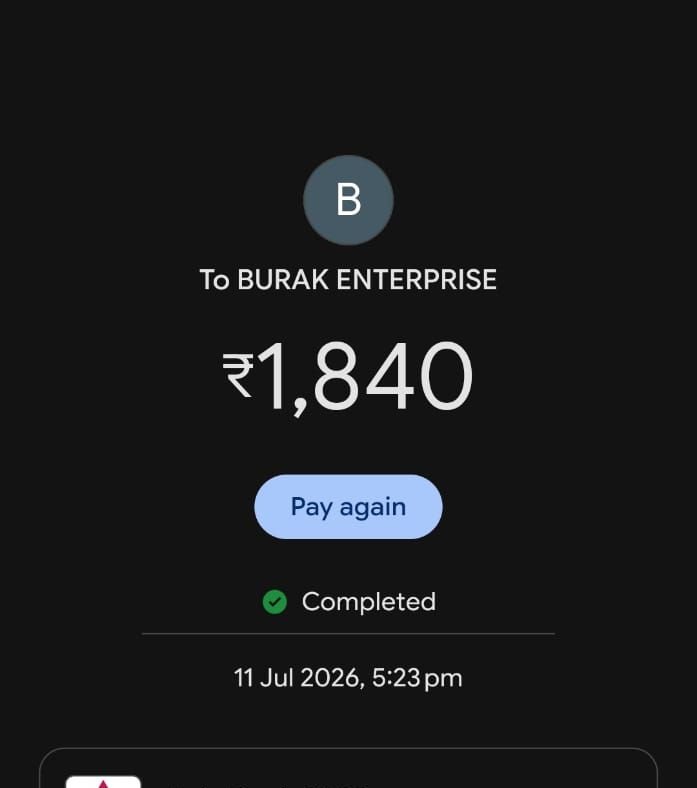 patelpragneshm's tweet photo. @EurekaforbesIN Payment screenshot https://t.co/YimE6M1Omw