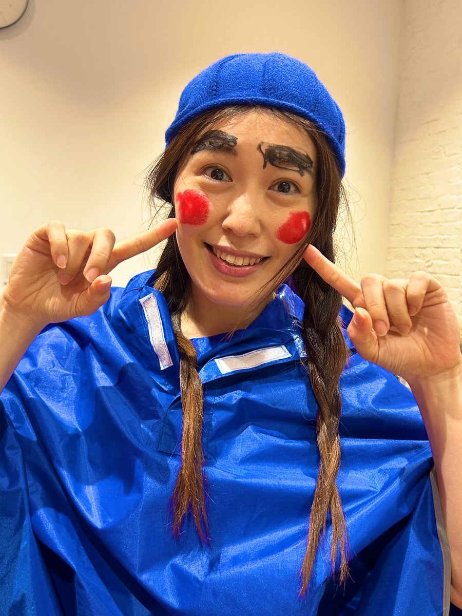 maoupika07's tweet photo. #万華の鏡
#万華の鏡弘前

ネタバレとか諸々OKになったので
解禁します。
顔に落書きされて舞台上にいるのは、東京で養成所卒業して初舞台に立った時だったかな
なんか懐かしくなった https://t.co/psffTAJtlm