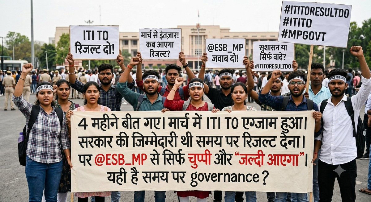 MeVjeet's tweet photo. @RavidasShyamlal @aajtak @ABPNews @BBCBreaking @BBCWorld @MPYuvaShakti @NEYU4INDIA @Radhejat1983 @JantaXpressBR @INCMP @BJP4MP Berozgari ka karan.
@DrMohanYadav51
@gautamtetwalbjp
@Indersinghsjp
@JansamparkMP
@TheSootr
@BhopalSamachar
@DainikBhaskar
#ITITORESULTDO #ITITO #MPGOVT https://t.co/CSJ663eUcI