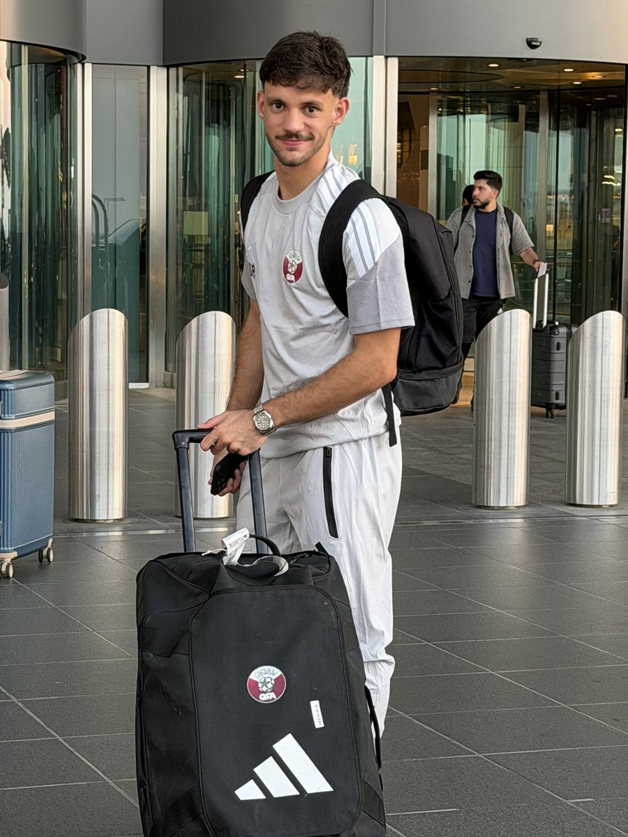 Reda_Z_Salem's tweet photo. Ready for the next challenge Insha’Allah🇶🇦✈️Good luck salem 👌🪄 https://t.co/G6CclPN7YG