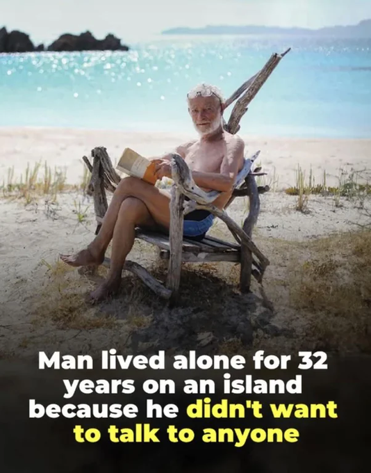 Rainmaker1973's tweet photo. Mauro Morandi, the Italian man often called "Italy's Robinson Crusoe," who lived alone on the remote Budelli Island (off Sardinia) for 32 years, from 1989 to 2021.

Morandi chose the lifestyle for its peace and silence, but was evicted in 2021 by national park authorities to convert the island into an environmental education site, despite his resistance and public campaigns.

He passed away on January 3, 2025, at age 85 in his hometown of Modena, Italy.
