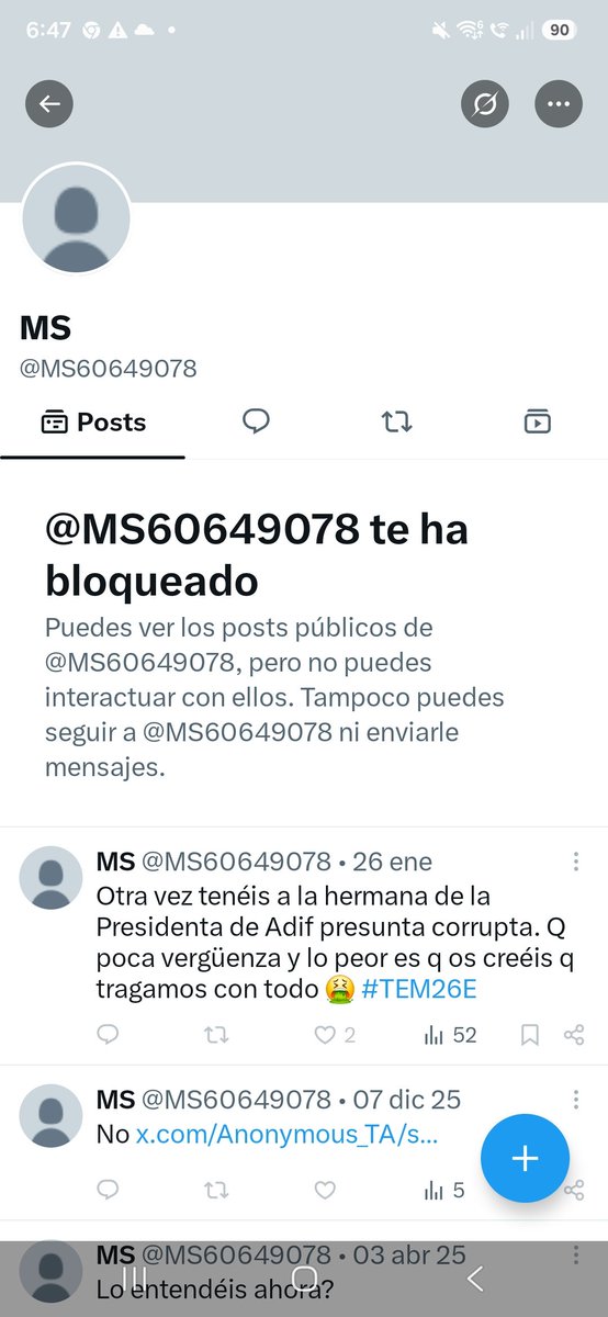 norbertomorals's tweet photo. @gualtrapa Me encanta @MS60649078, me contesta y bloquea. @sanchezcastejon a pesar de todo lo que la derecha y ultraderecha le hace, no odia a nadie. Son los fachas, alentados por @IdiazAyuso @NunezFeijoo @Santi_ABASCAL @vox_es @ppopular, los que le odian a él y cualquier votante de izda https://t.co/shTHEerxel