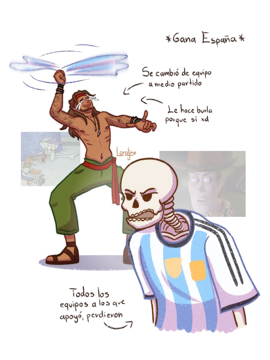 loralinejones's tweet photo. Viva España, carajo 🤪
Pero viva también Argentina, México y toda mi gente latino. Clodomiro fue el que mufó a todos los equipos.
(Estoy igual de salada que él).

#mundial2026 #fifaworldcup2026 #españa #argentina #clodomiro https://t.co/JeTTJIfUKf
