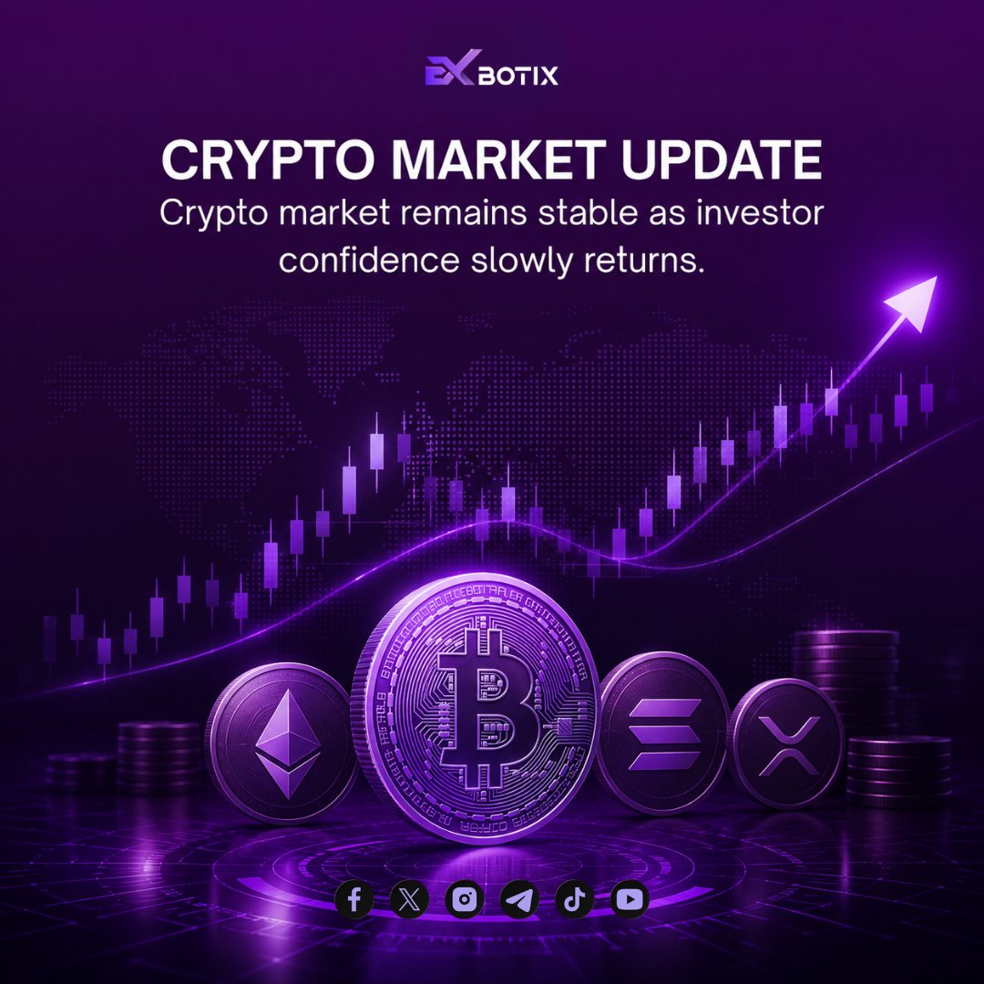 exbotix's tweet photo. BTC holds above $64K, ETH stays steady, and SOL remains strong as the crypto market shows resilience. 

#CryptoMarket #Bitcoin #Ethereum #Solana #CryptoNews #BTC #ETH #SOL #Blockchain https://t.co/LCJiOTXkd8