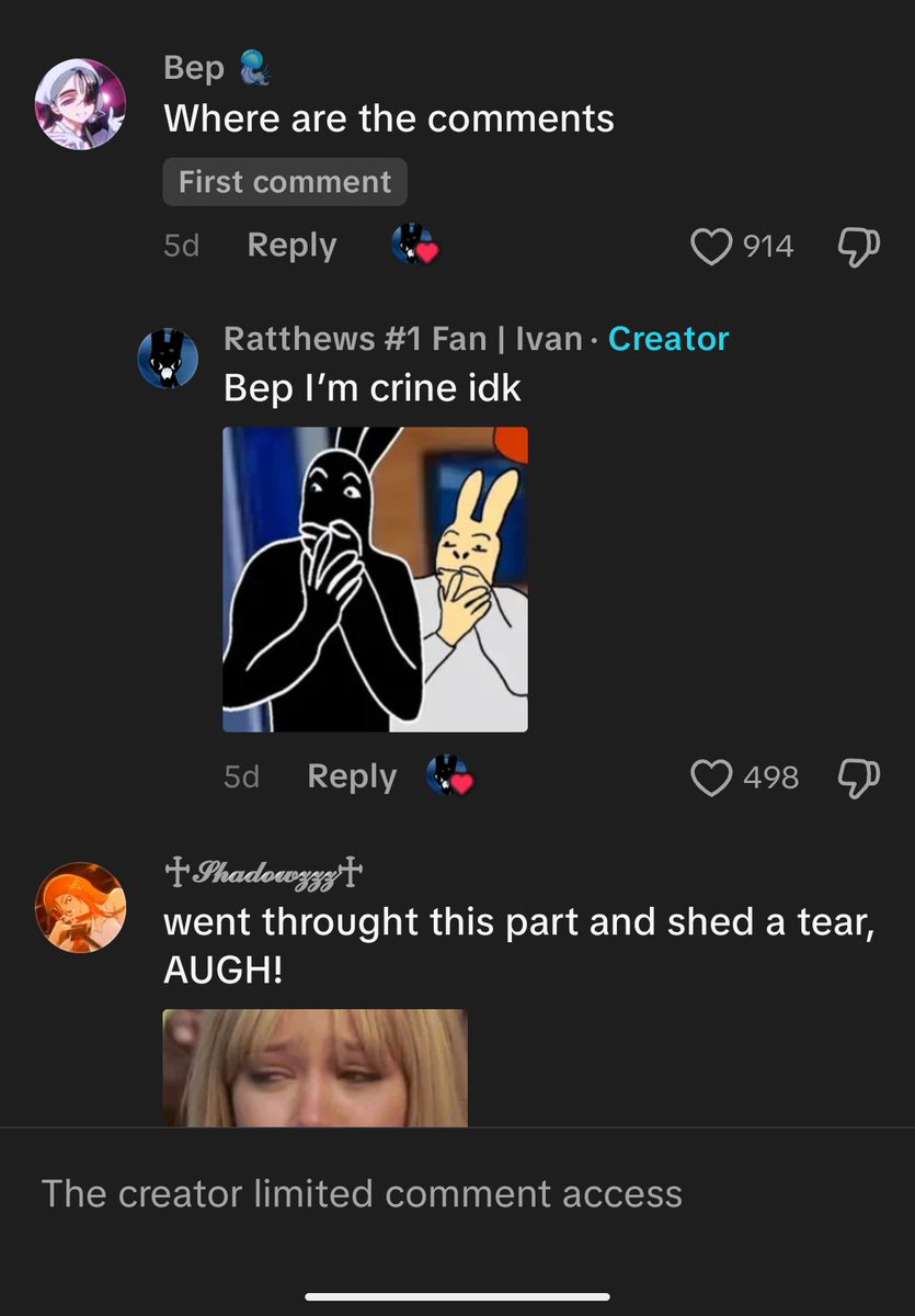 Maozeroid44's tweet photo. Bro the comments are  off😭 https://t.co/FeWOqtMocD