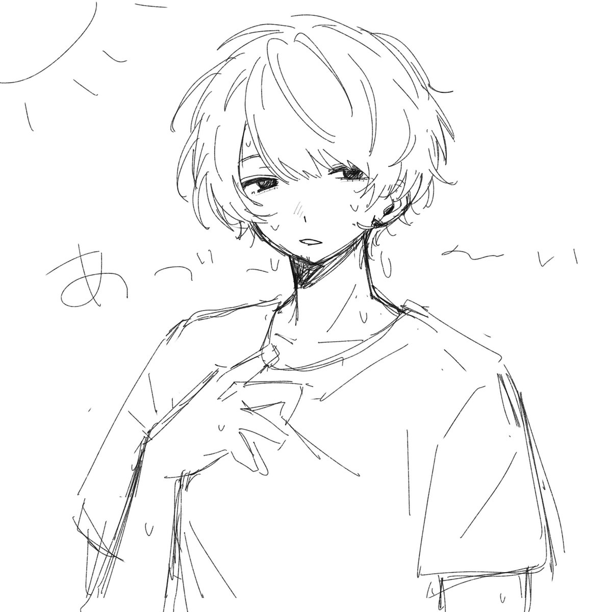 Kii_monburan's tweet photo. 暑すぎる https://t.co/MwxsujTVbt