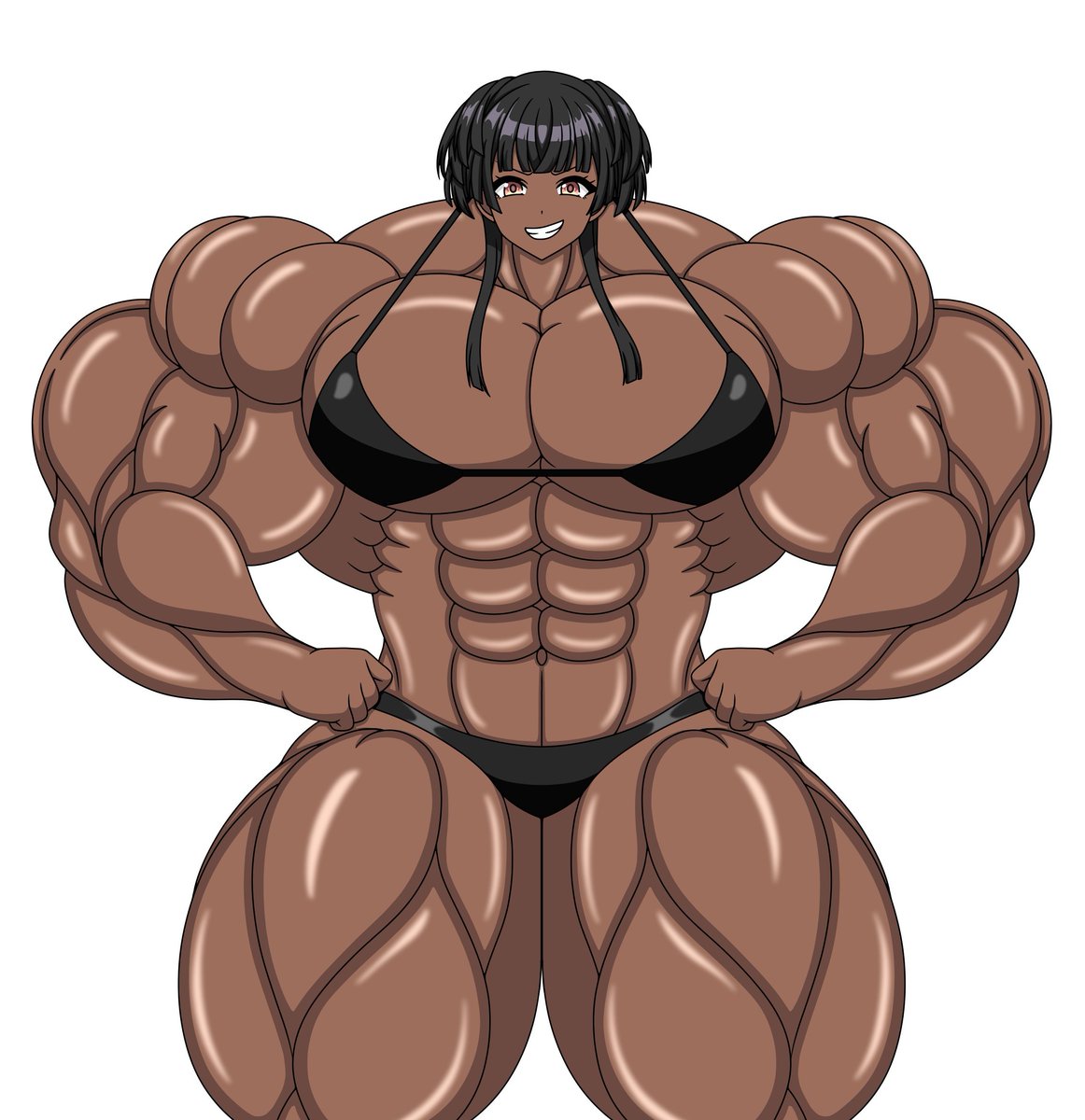 Bokevalis_823's tweet photo. #三連休はフォロワーが増えるらしい 
ウマッチョ娘以外の筋肉娘イラスト再掲 https://t.co/eOnPHmNAMe