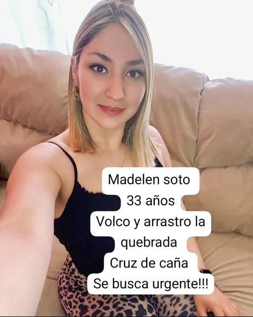 alegriagonzaa's tweet photo. 02:32 |🔴🌧️#AHORA #URGENTE #Coquimbo Madelin Soto está desaparecida. 

Evacuaba en un camión en Los Lirios con Las Fronteras, sector Cruz de Caña.

Pareja de Madelin espera ser rescatado. 

@reddeemergencia @RNE_Alpha_8 @Seba_Quake_WX @GrupoWurtlitzer @NodoRiesgo @bombabelloto https://t.co/lHhK6qLA6E