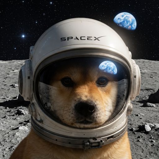 0xQuantavious's tweet photo. Okay so today is Moon Day

Elon Musk literally said he wants to put a Doge on the Moon?!

This is fucking genny

Dog in helmet

$Dih
https://t.co/eM2lYK91BA https://t.co/Qa59YgvXvT
