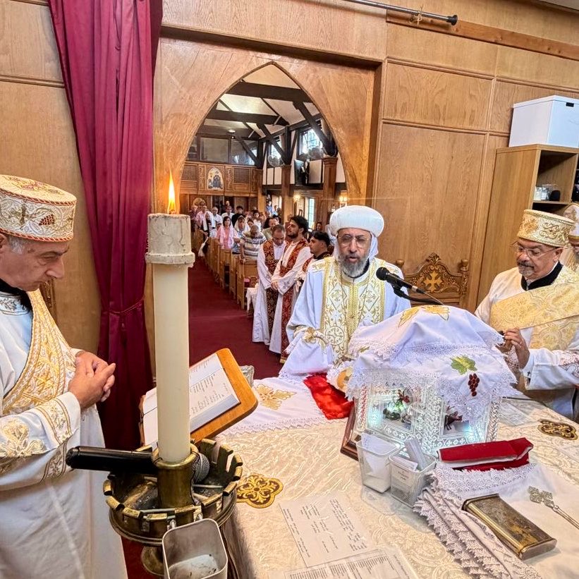 BishopAngaelos's tweet photo. A beautiful morning and early afternoon spent at @SMASSservices yesterday with a wonderful congregation, faithful clergy, an angelic choir, an uplifting Liturgy, the Veneration and Procession of the relics of the church, and a joyful time spent with the community during their annual Patronal Fete and celebration…and the obligatory barbecue and excessive sugar intake through irresistible desserts.

Two thousand years on, and the Church, at its core, is still very much the same in prayer, the Sacraments, learning, life and community: “And they continued steadfastly in the apostles’ doctrine and fellowship, in the breaking of bread, and in prayers.” Acts 2:42

Thank you all for a lovely day!