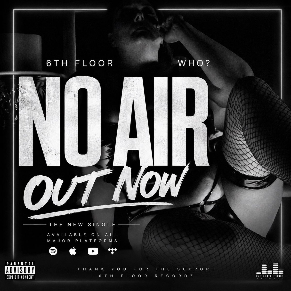 6thfloorcoxy's tweet photo. Brand new single #NoAir feat. Who? available now #6thFloor
https://t.co/oBthhrEZQb https://t.co/h0eDJxTSTM