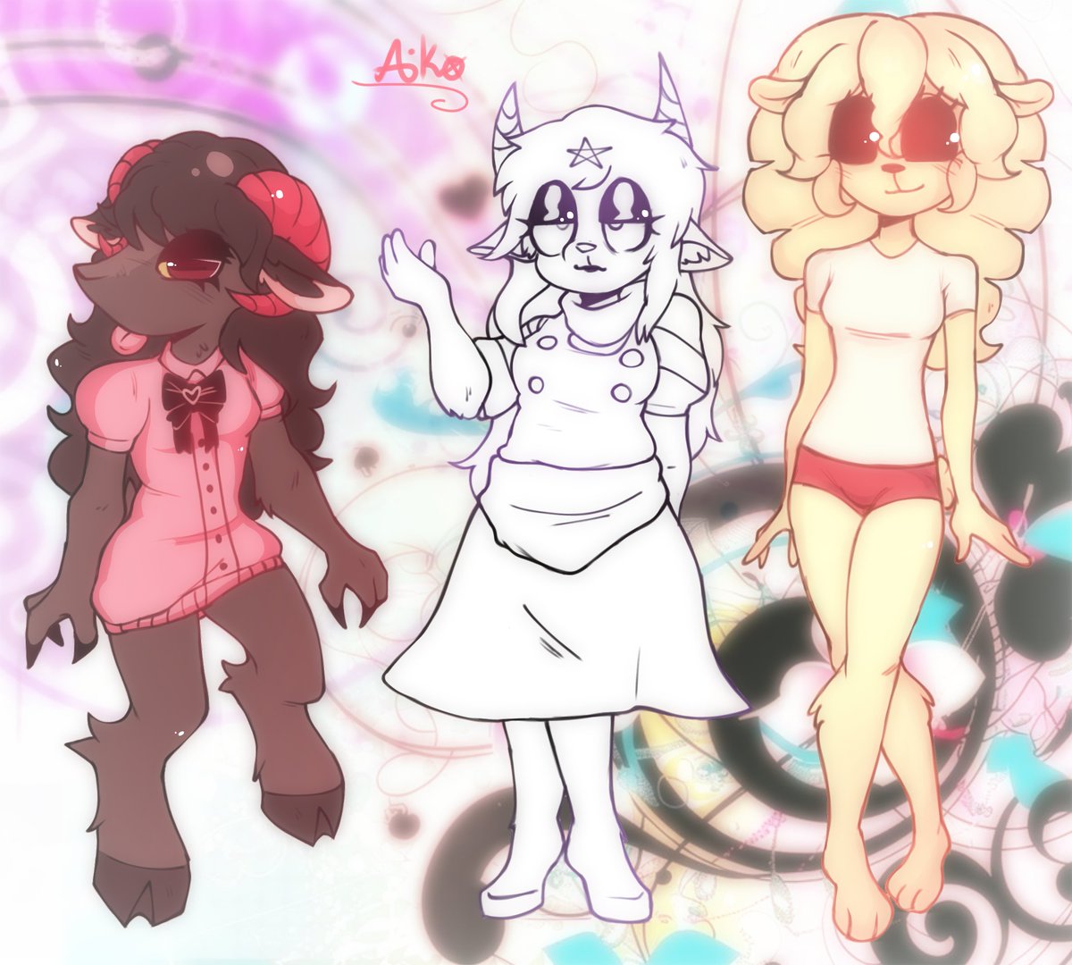 aiko_draws's tweet photo. Drawings I did of my friends' OCs or sonas ^^

Post on Instagram: Makotaiko_

#furryart #ocs 🐐! https://t.co/PJaKtZXxBE