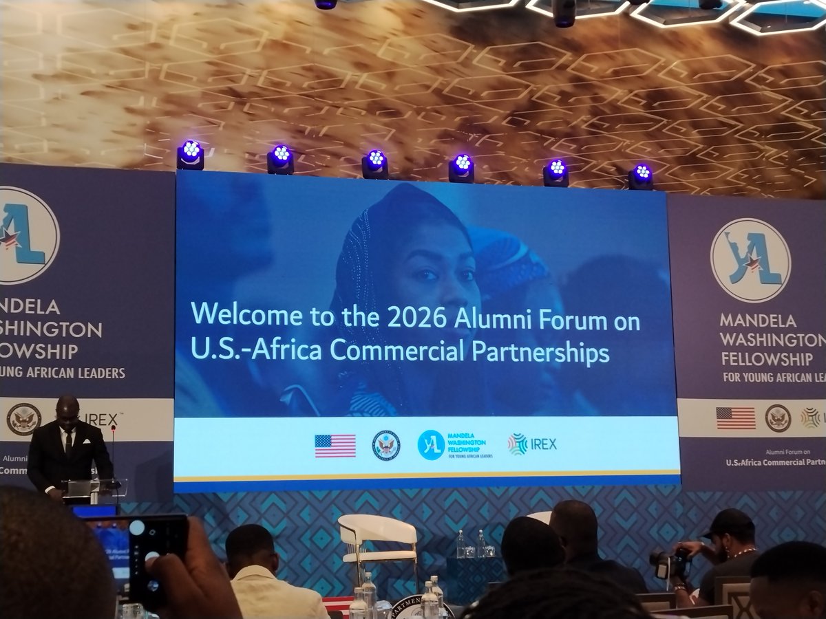 ssalimart's tweet photo. Day one of the 2026 Mandela Alumni Forum https://t.co/uQwztbTZnn