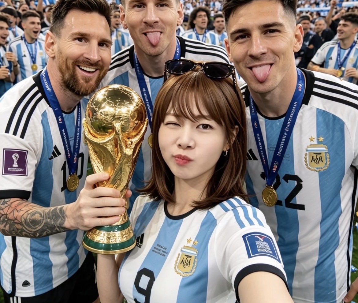 Leicos888's tweet photo. Congrats, Yamal. 🏆

I was rooting for Argentina, 
but congratulations on the win. 
Both of you gave it your all. 
Thank you for an amazing match!!
Messi..🥹

#SpainWins #fifa https://t.co/NqhbbnJHAh