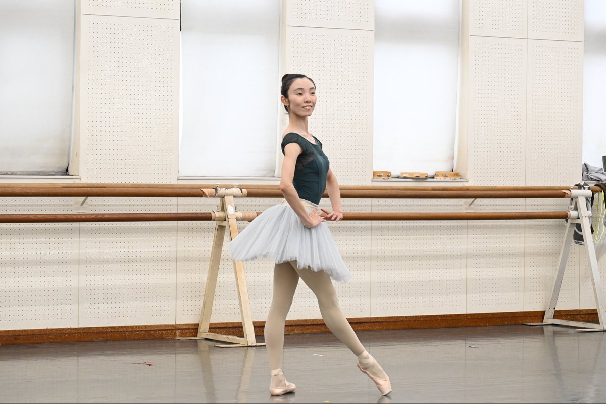 AsamiMakiBallet's tweet photo. 【Today's photos📸】
「ドン・キホーテ」リハーサルより

キトリ　高橋万由梨
バジル　濱田雄冴 https://t.co/w47ezSRB3K