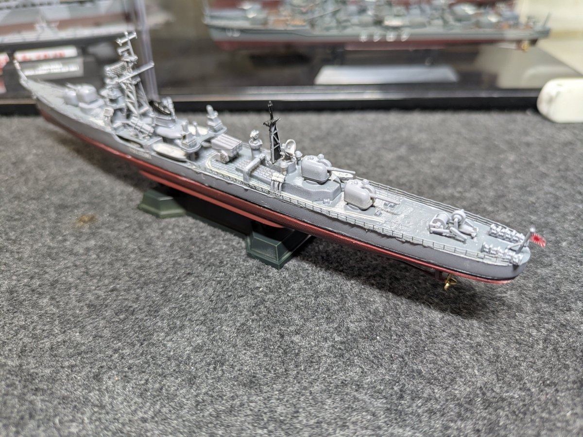 EDAMAMEN628's tweet photo. ＃艦船模型
私の冬月は最終的にこうなりました。
めちゃええなぁこれ https://t.co/2PWUB7td5K