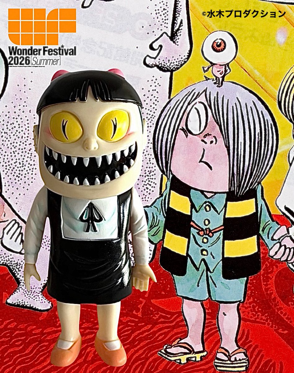 ロクでナシ玩具　ねこ娘　ワンフェス2026冬 ロクでナシ玩具WF3-13-7 (@rockdenothigang) / Posts / X
