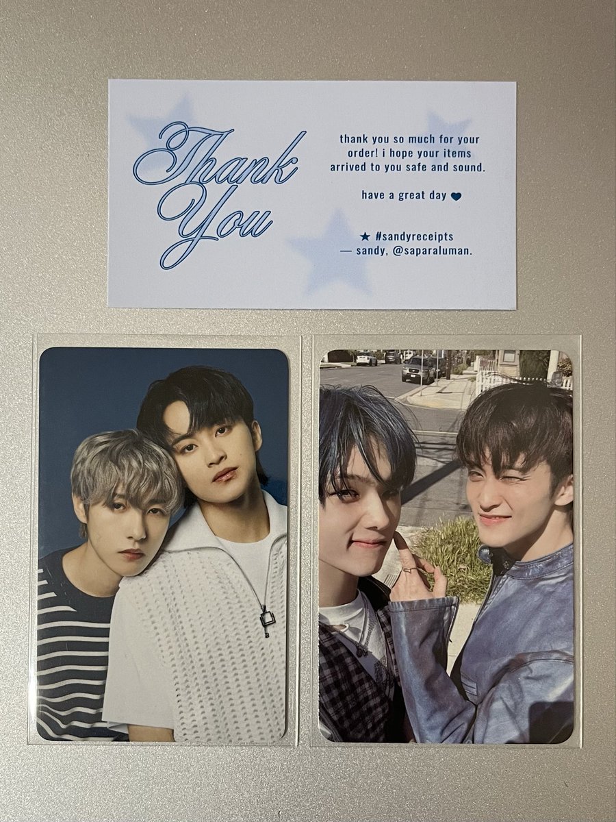 markminahceah's tweet photo. ꒰ #dosmail ꒱ ꒰ #sandyreceipts ꒱ ⭑.ᐟ

hi @saparaluman, markren &amp; marksung came home na~ thank u sm for the freeclaim albums &amp; for packing vv well! ⋆˚𝜗𝜚˚⋆ https://t.co/wZx9wDih5L