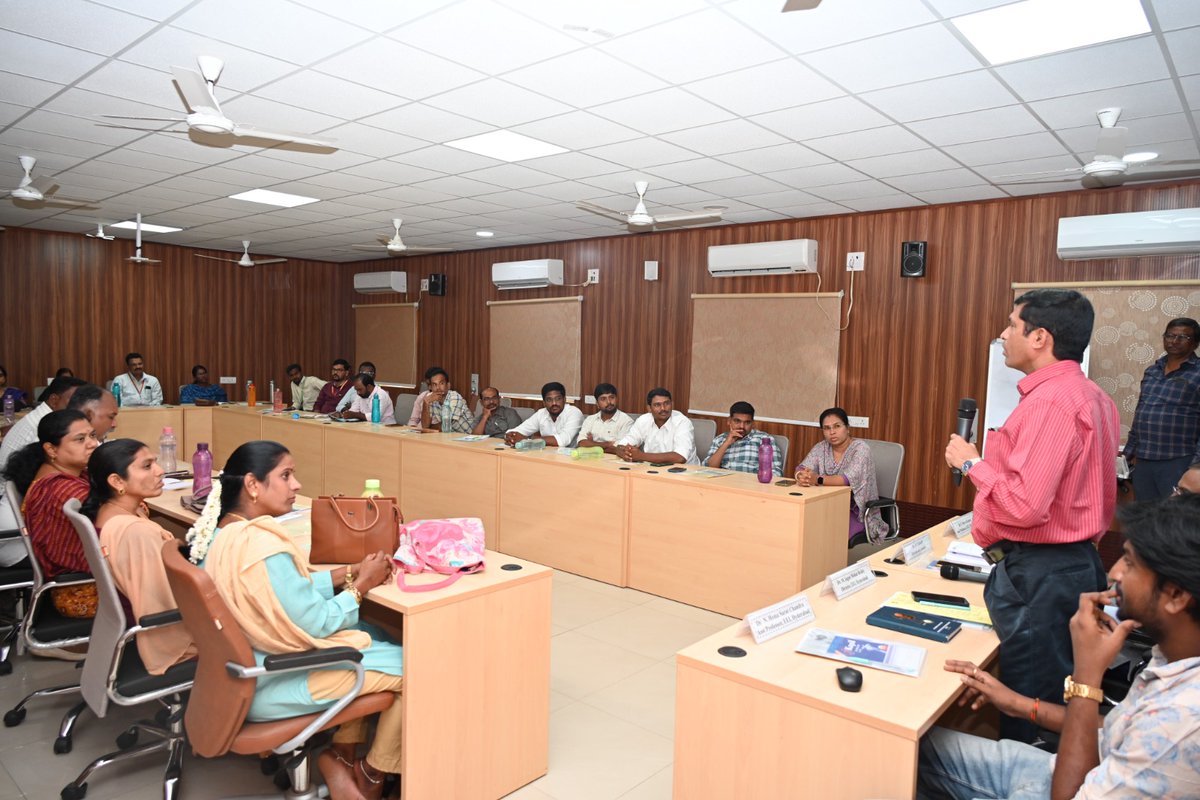 eeihyd's tweet photo. EEI Hyderabad is conducting two new On-Campus training programmes on "Experiential Learning and Managerial Games for Effective Extension Delivery" and "Innovative Extension Methodologies for Effective Transfer of Technologies" from 20-07-2026 to 24-07-2026 . https://t.co/XfDa7GIRlK