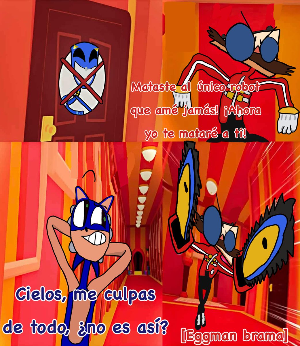 2345uwu's tweet photo. De mis primeros curis hechos por mi. Creado el 29 de junio de este año. Se me había pasado subirlo.
#Sonic #sonicthehedgehogfanart #TheAmazingDigitalCircus #DigitalCircus #Shitpost #TADC #Curi https://t.co/u9pyjpXA9c
