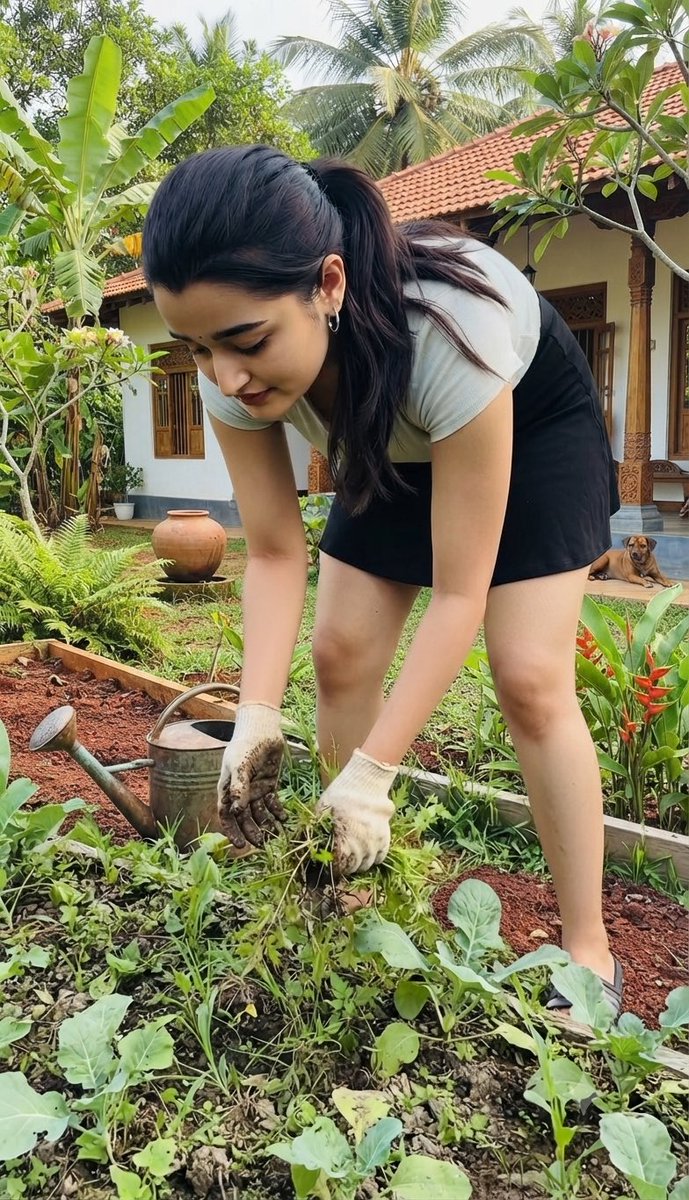 madhavi0612's tweet photo. When making u necessary things alive in your life your life will be effective 💯 
I am starting it from my garden.
I am Making the un necessary weeds and plants dead.
#JanaNayagan https://t.co/6fjUK759Q3