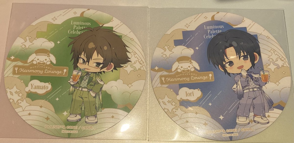 torocon_125's tweet photo. 【交換】アイドリッシュセブン　アイナナ　アニカフェ　Luminous Palette Celebration ルミナス　特典コースター　

譲
一織、大和、虎於
求
壮五(友人分)

本日池袋アニメイト付近にての手渡し交換
検索からもお気軽にお声掛けください
よろしくお願いいたします https://t.co/Y0Qb8XYjuE