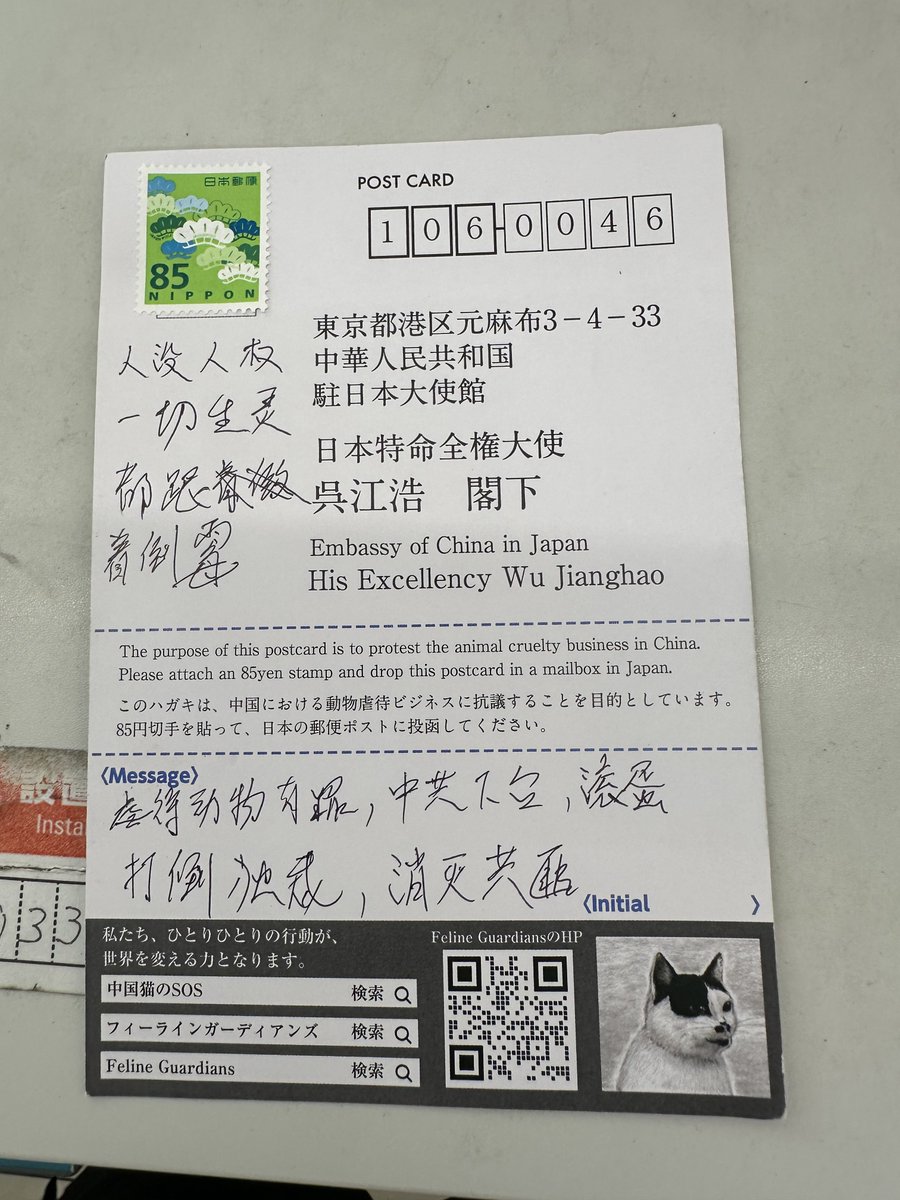 lunluor's tweet photo. 再次感谢日本朋友，尤其是组织者@dignityofanimal 这次宣传单做得好，中日英合一，方便散发。辛苦了！
希望参与活动的中国同胞越来越多。 https://t.co/hxnyBy63Yq